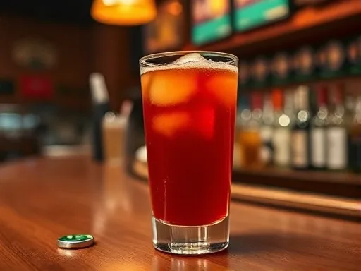 Flaming Liquid Cocaine Blaster - At a Bar