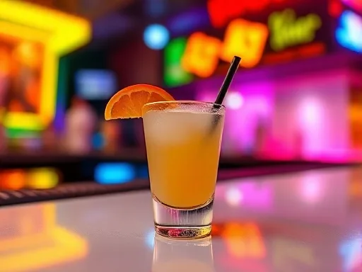 Flaming Mo - At a Bar