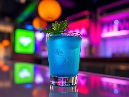 Flaming Mouth Wash - At a Bar