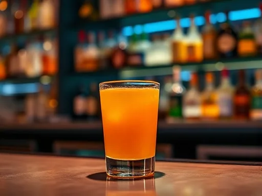 Flaming Nerd - At a Bar