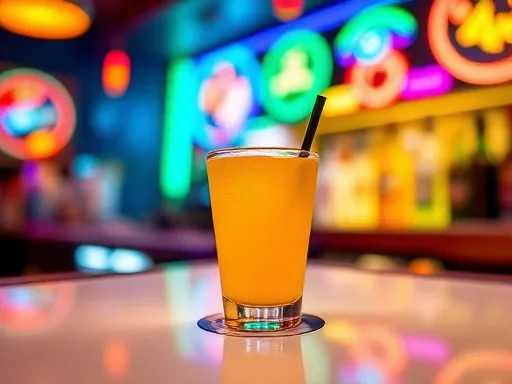 Flaming Orchard - At a Bar