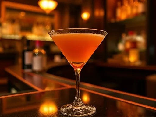 Flamingo Cocktail - At a Bar