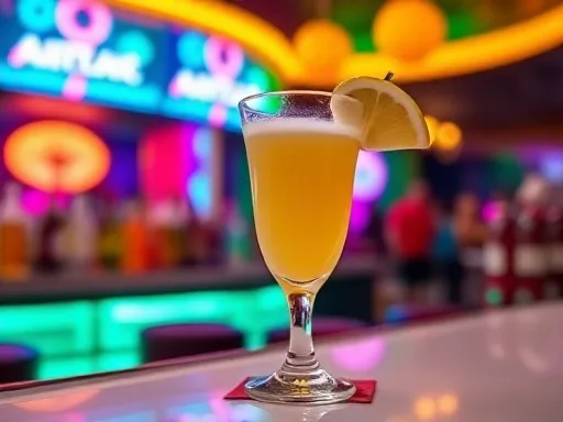 Fluxuation Cocktail - At a Bar