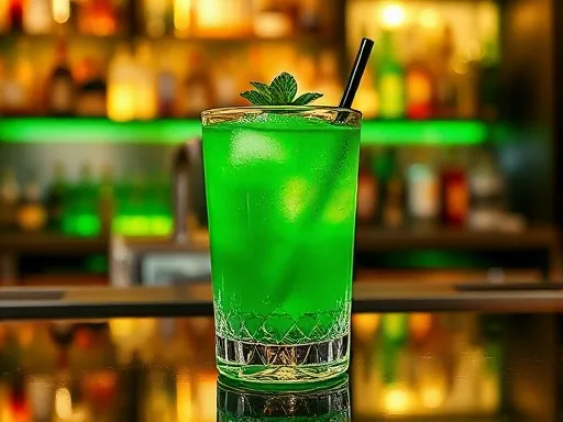 Flying Grasshopper - At a Bar