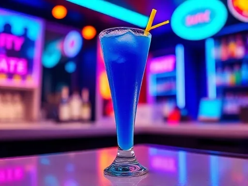 Flying Purple Squirrel - At a Bar