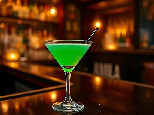 Four Roses Cocktail - At a Bar