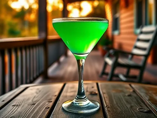 Four Roses Cocktail - Outdoors