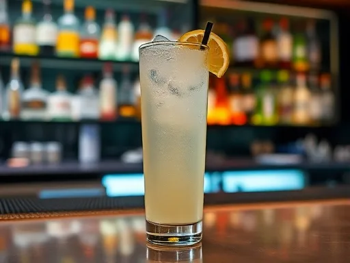 Fraises Fizz - At a Bar