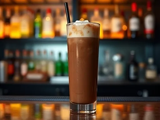 Frangelico Float - At a Bar