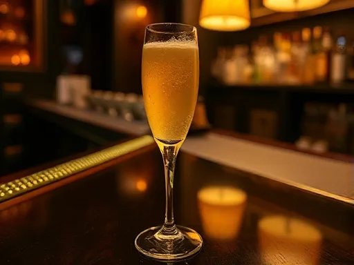 French 75 (Cognac) - At a Bar