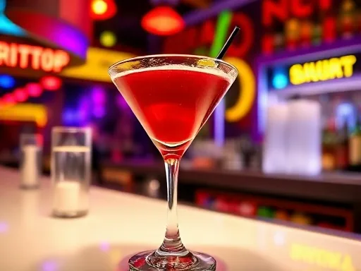 French Cosmopolitan - At a Bar