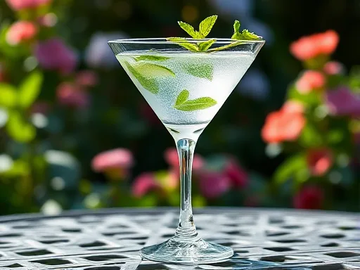 Fresh Mint Liqueur - Outdoors