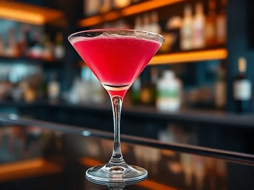 Froth Blower Cocktail - At a Bar