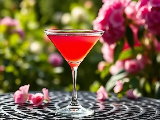 Froth Blower Cocktail - Outdoors