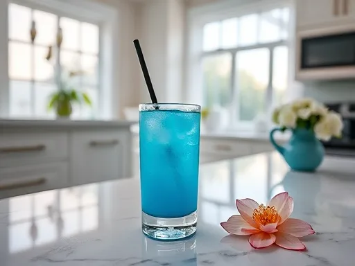 Frozen Blue Daiquiri - At Home