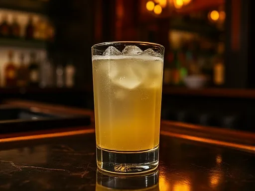 Frozen Brandy And Rum - At a Bar