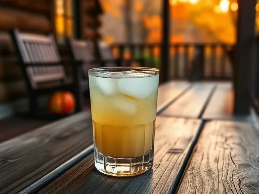 Frozen Brandy And Rum - Outdoors