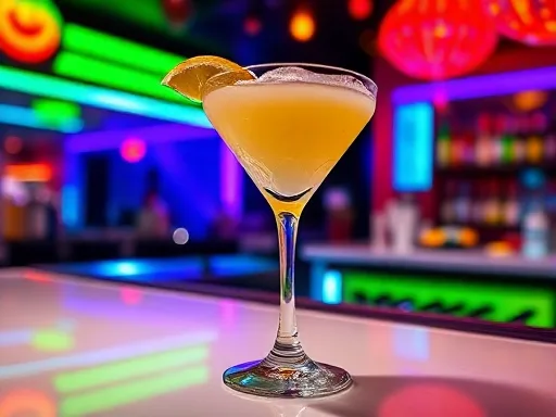 Frozen Fruit Daiquiri - At a Bar