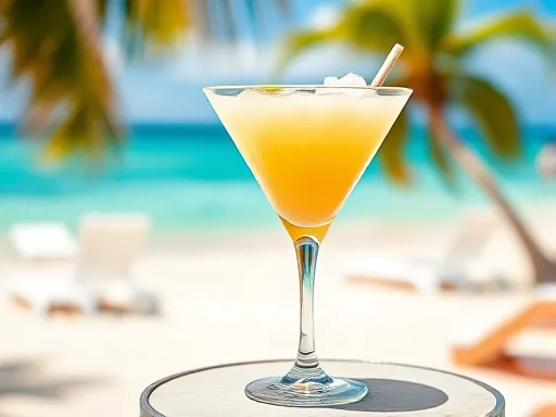 Frozen Fruit Daiquiri - Outdoors
