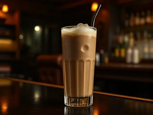 Frozen Irish Coffee - At a Bar