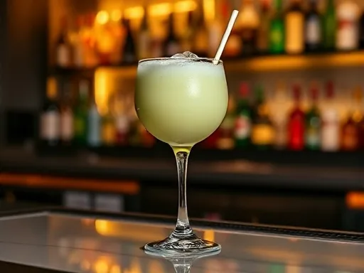Frozen Key Lime - At a Bar