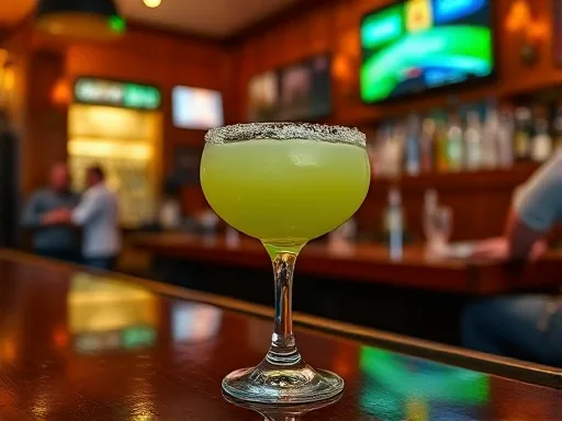 Frozen Margarita #2 - At a Bar