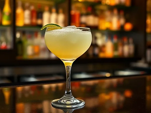 Frozen Margarita - At a Bar