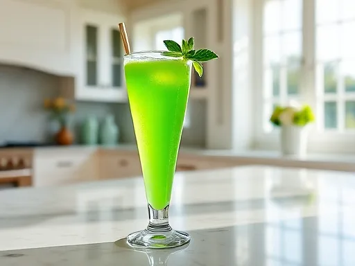 Frozen Midori Sour - At Home