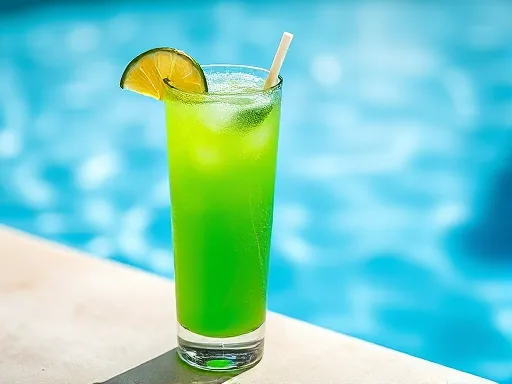 Frozen Midori Sour - Outdoors