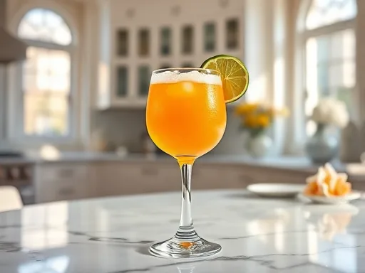 Frozen Peach Daiquiri - At Home