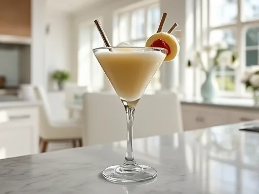 Frozen Strawberry Banana Colada - At Home