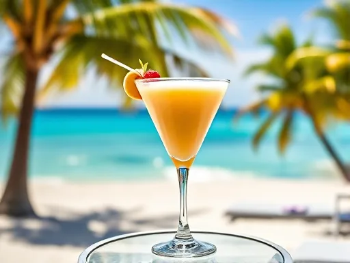Frozen Strawberry Banana Colada - Outdoors