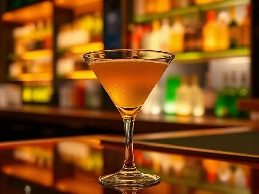 Fruit And Sherbet Punch - At a Bar