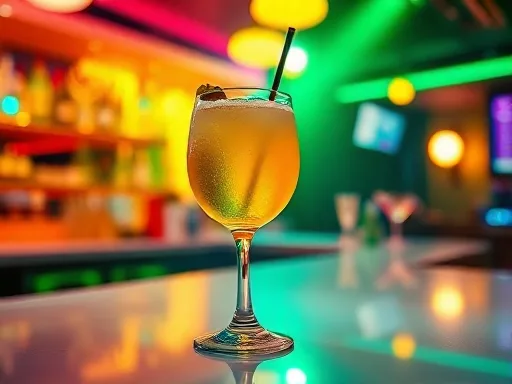 Fruit Cocktail - At a Bar