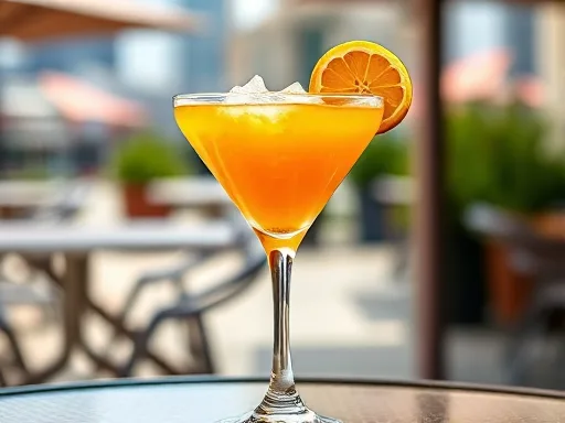 Fruit Rum Frappe - Outdoors