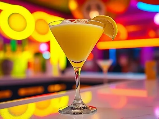 Fruit Shake - At a Bar