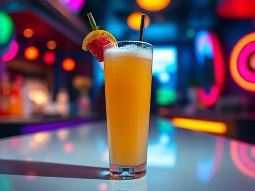 Fruit Smoothie - At a Bar