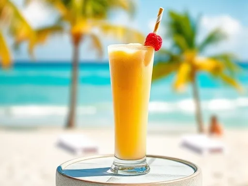 Fruit Smoothie - Outdoors