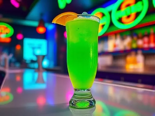 Fuzzy Chartreuse - At a Bar