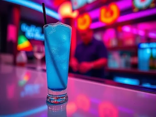 Fuzzy Fruity Brain Blitzer - At a Bar