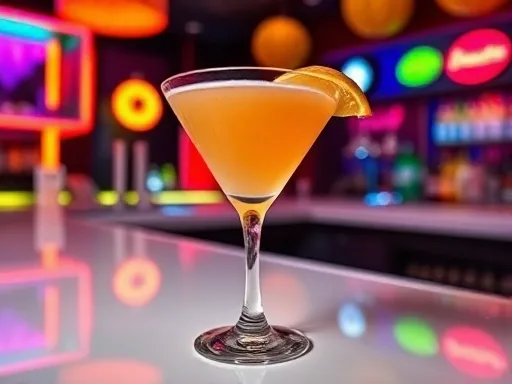Fuzzy Martini - At a Bar