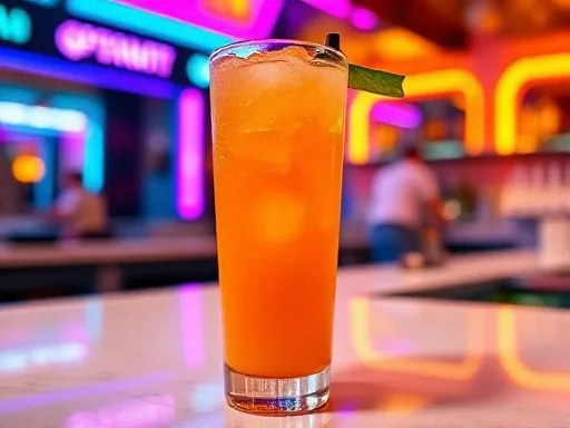 Fuzzy Melon Ball - At a Bar