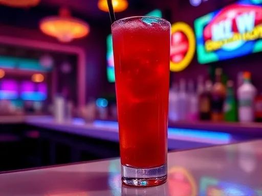 Fuzzy Melonberry - At a Bar