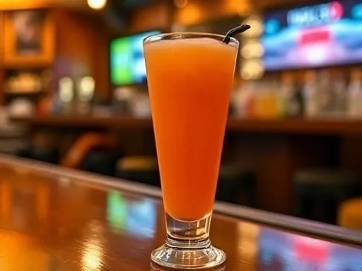 Fuzzy Pierced Navel - At a Bar