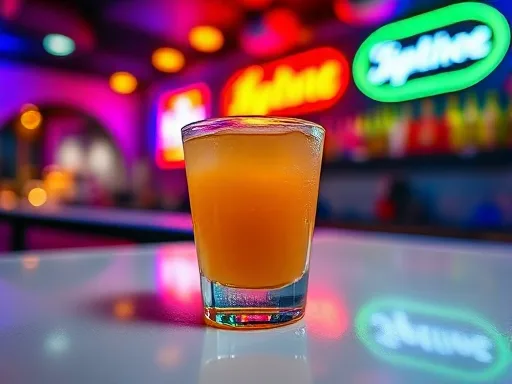 Fuzzy Screw Shot - At a Bar