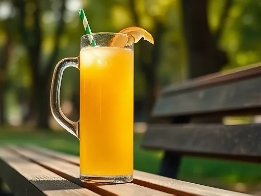 Galliano Island Iced Tea - Outdoors