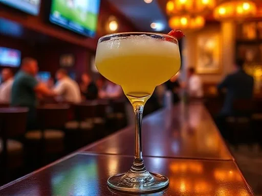 Gayley Avenue Margarita - At a Bar