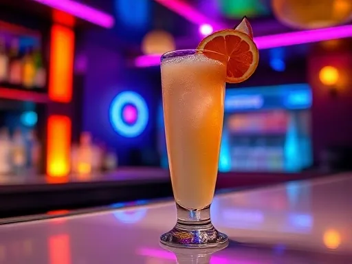 Genuine Singapore Sling - At a Bar