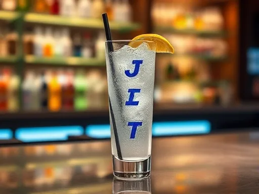 Gin Highball - At a Bar