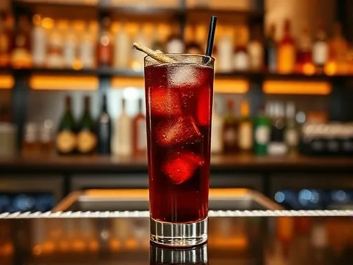 Gin Sangaree - At a Bar